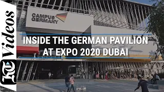 Inside the German Pavilion at Expo 2020 Dubai