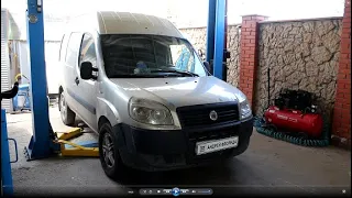 Замена опорного подшипника правого привода на FIAT Doblo Cargo 1,3 Multijet  Фиат Добло 2008