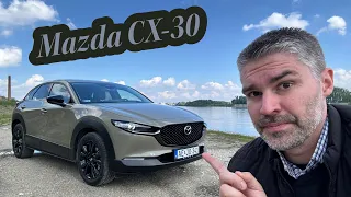 A Mazda CX-30 e-Skyactiv X (2024) egy REMEK crossover!