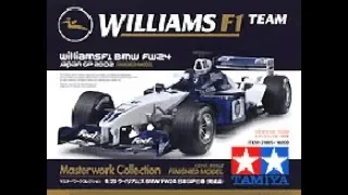 Williams FW24 Formula 1 Tamiya 1/20 Unboxing