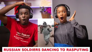 Russian Soldiers dancing to Rasputin Reaction