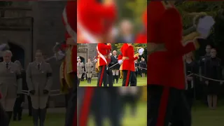 The Queen's Corgis, Muick & Sandy and riding horse, Emma, wait at Windsor Castle ahead of her burial