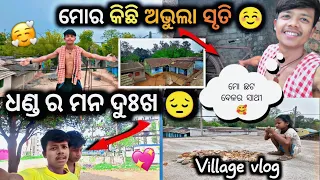 ମୋର କିଛି ଅଭୁଲା ସୃତି ☺️🔥|| ଧଣ୍ଡ ର ମନ ଦୁଃଖ ହେଇଯାଇଛି 😨😁 || #odiavillagevlogs #dailyvlog #villagelife