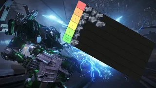 All Melee Weapons PVP Tier List and In-Depth Look - Armored Core 6 (Outdated)