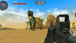 Dinosaur Hunter Gameplay - Android games Dinazor vurma oyunu