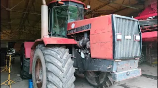 CASE IH STEIGER 9350. Problemy z demontażem zaczepu.