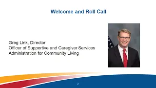 RAISE Family Caregiver Advisory Council Meeting — May 21, 2020