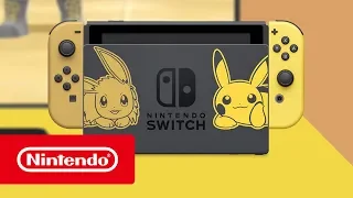 Nintendo Switch Pikachu & Eevee Edition Trailer