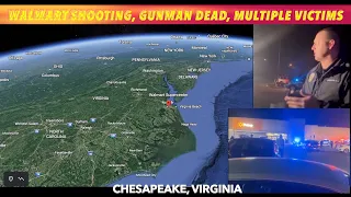 Tuesday Night Walmart Shooting, 7 Dead, Including Gunman In Virginia