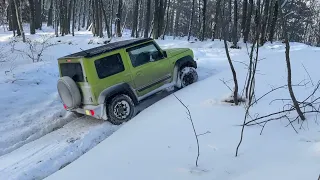 Suzuki Jimny snow