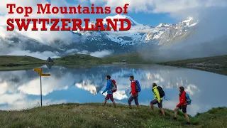 Top Mountains of Switzerland - 20 Most Visited Swiss Alps - Mountain Excursions with Activities