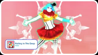 adele - rolling in the deep | just dance fanmade mashup