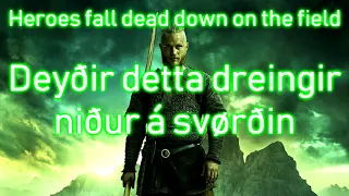 Týr~ Ragnars Kvæði {Lyrics + Translation}