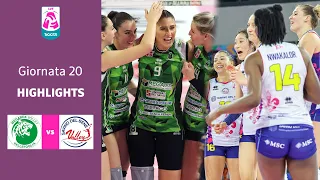 Vallefoglia - Scandicci | Highlights | 20^ Giornata Campionato 23/24 | Lega Volley Femminile