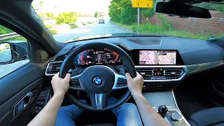 2021 BMW 3 series 320d xDrive (G20) - pov test drive