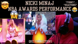 Nicki Minaj - NBA Awards Performance - Realize, No Frauds, & Swish Swish - REACTION