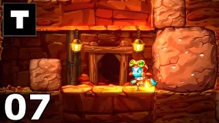 SteamWorld Dig 2 Cave 07 - Prickly panorama