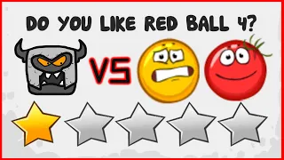 Red Ball 4 - Taran Box vs Gold Ball and Tomato Ball - All Levels - Superspeed Gameplay Volume 1,2