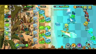 Plants vs Zombies 2 - Big Wave Beach - Day 13 - 2024