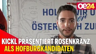 Kickl präsentiert Rosenkranz als Hofburgkandidaten