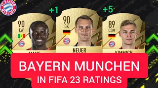 FIFA 23|BAYERN PLAYER RATINGS IN FIFA 23 😱🔥ft.Mane,Muller,Musiala..