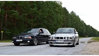 BMW e34 525 tds vs BMW e39 525 tds