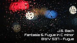 J.S. Bach - Fantasia & Fugue in C minor, BWV 537 - Fugue (Synthesized)