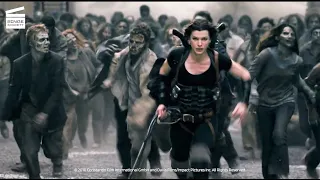 Resident Evil: Afterlife: Rooftop Zombies Attack (HD CLIP)