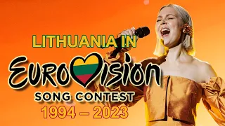 Lithuania 🇱🇹 in Eurovision Song Contest (1994-2023)