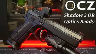 CZ Shadow 2 OR Optic Ready - Cajungunworks Cowitness Optic Plate - Trijicon SRO - Armorycraft - X300