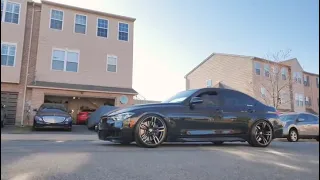 bmw 340i burnout