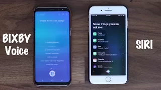 BIXBY Voice vs SIRI - Voice Assistant Comparison