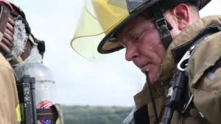 Firefighters climb height of world trade center on 9/11 anniversary