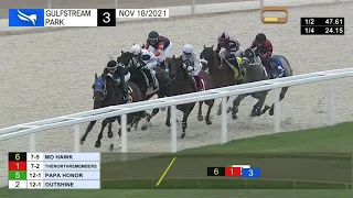 Gulfstream Park November 18, 2021 Race 3