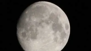 Strange Object Flies Past The Moon