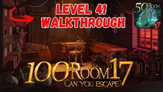 Can You Escape The 100 Room 17 Level 41 Walkthrough ♥ [HKAppBond]