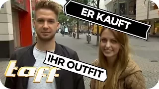 Er kauft das Outfit für seine Freundin – Wird es ihr gefallen? | taff | ProSieben