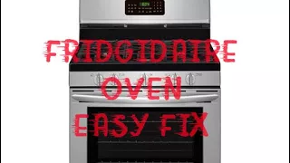 ✨Fridgidaire Gas Oven Won’t Bake - EASY QUICK FIX✨