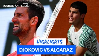 “Tennis Of The Gods” | Djokovic & Alcaraz Produce French Open Spectacle! | Eurosport Tennis