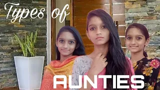 Types of Aunties|Manasa Venugopal.