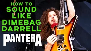 How to sound like Dimebag Darrell Guitar Tone Pantera