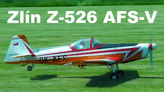 Zlin Z-526 AFS | scale aerobatic RC aircraft | 4K | Trebic 2022