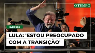 Lula diz que foi vitória da democracia contra o autoritarismo e que está preocupado com a transição