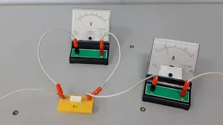 Измерение сопротивления проводника при помощи амперметра и вольтметра