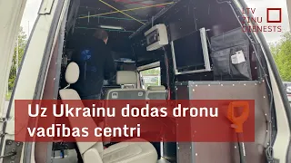 Uz Ukrainu dodas dronu vadības centri