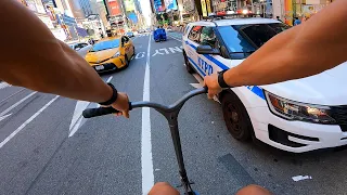 GoPro Scooter Riding NYC 4