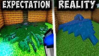 REALISTIC MINECRAFT │ Expectation VS Reality #3