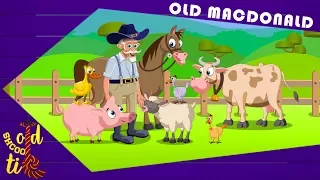 Old School Tie | old MacDonald had a farm | nursery rhymes for kids | learn farm animals | farm song
