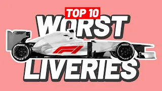 Top 10 WORST F1 Liveries of 2010-2020