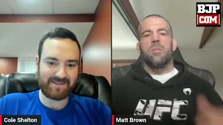 Matt Brown reacts to Jim Miller callout for UFC 300, discusses fighting future